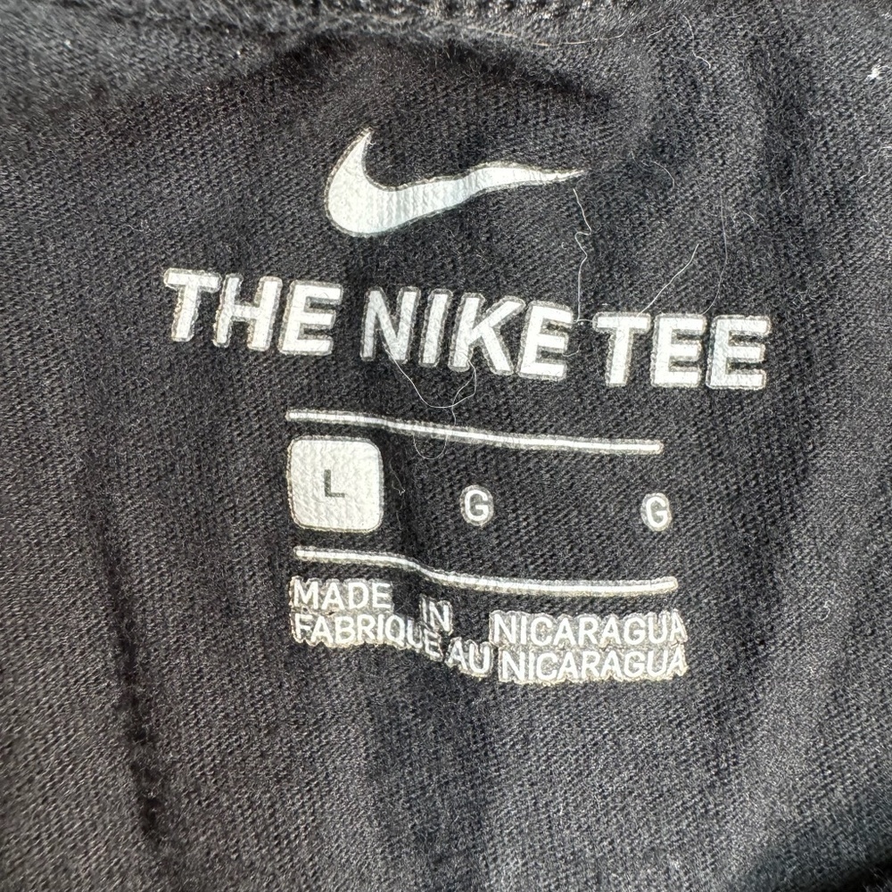 Nike Purdue Boilermakers Tee Shirt Mens Size Large Black Shortsleeve - Picture 3 of 6
